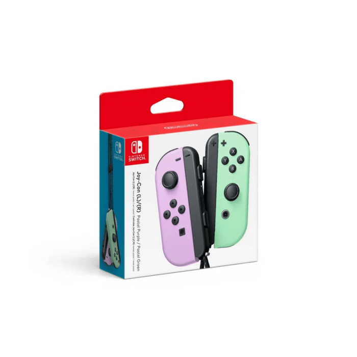 Control Nintendo Switch Joy-con Pastel Lila Verde