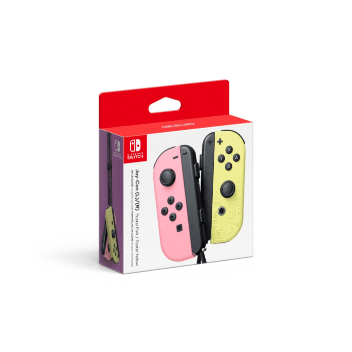 Control Nintendo Switch Joy-con Pastel Rosa Amarillo