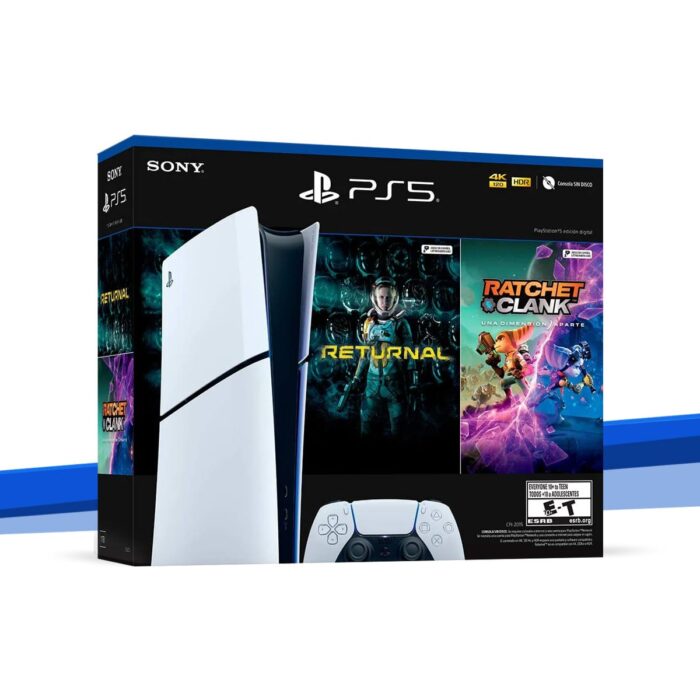 PS5 - Consola PlayStation 5 Slim Digital - Ratchet and Clank