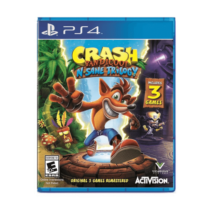 Juego PS4 Crash Bandicoot N. Sane Trilogy.