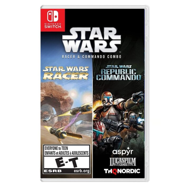 Juego Nintendo Switch Star Wars Racer and Commando Combo