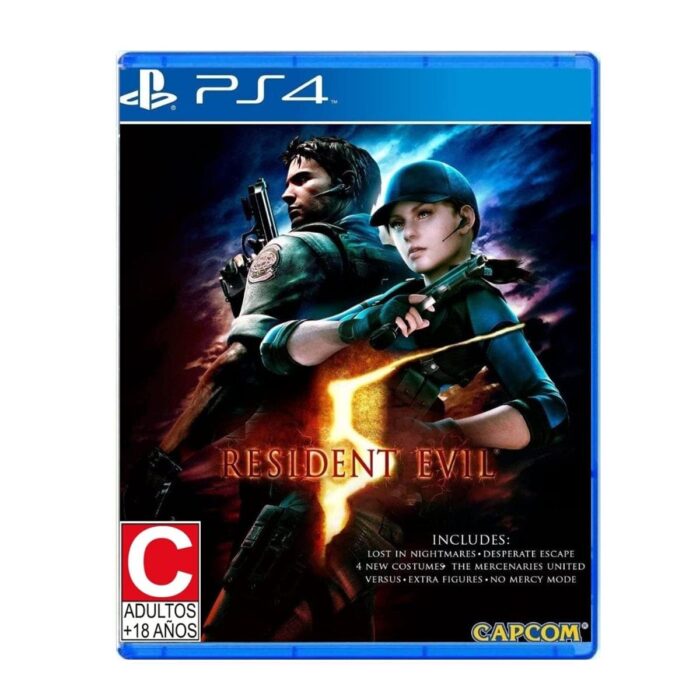 Juego PS4 Resident Evil 5